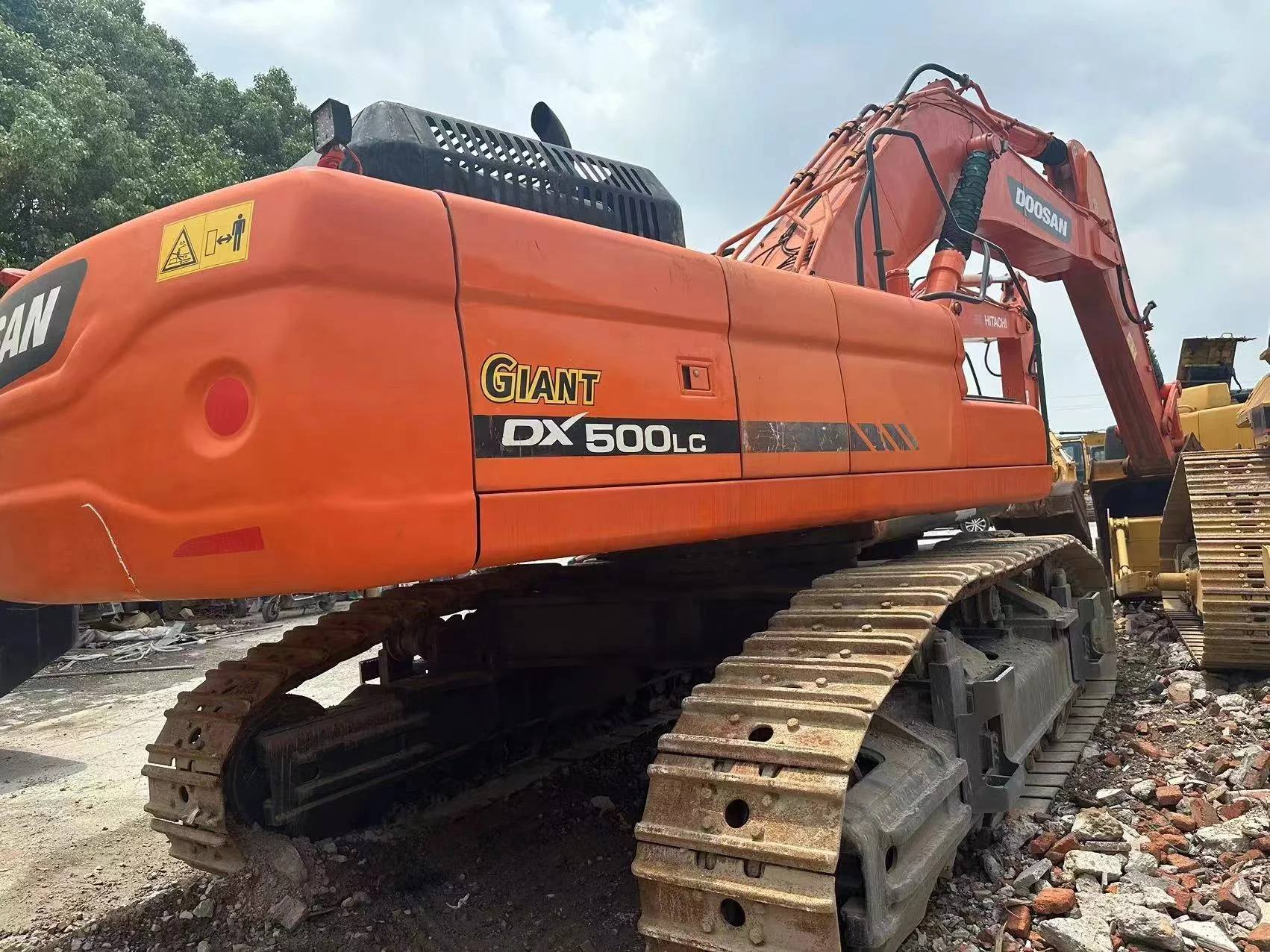 Doosan DX500LC DX500 500 made in Korea excavator/ Doosan 50T 50ton 50 Ton used crawler excavators for sale DX500 DX500