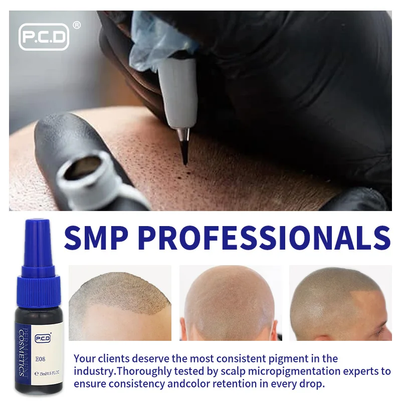 Organic Vegan Scalp Micropigmentation Permanent Makeup Pmu Microblading Tattoo Ink Paste Permablend Eyebrow Pigment for