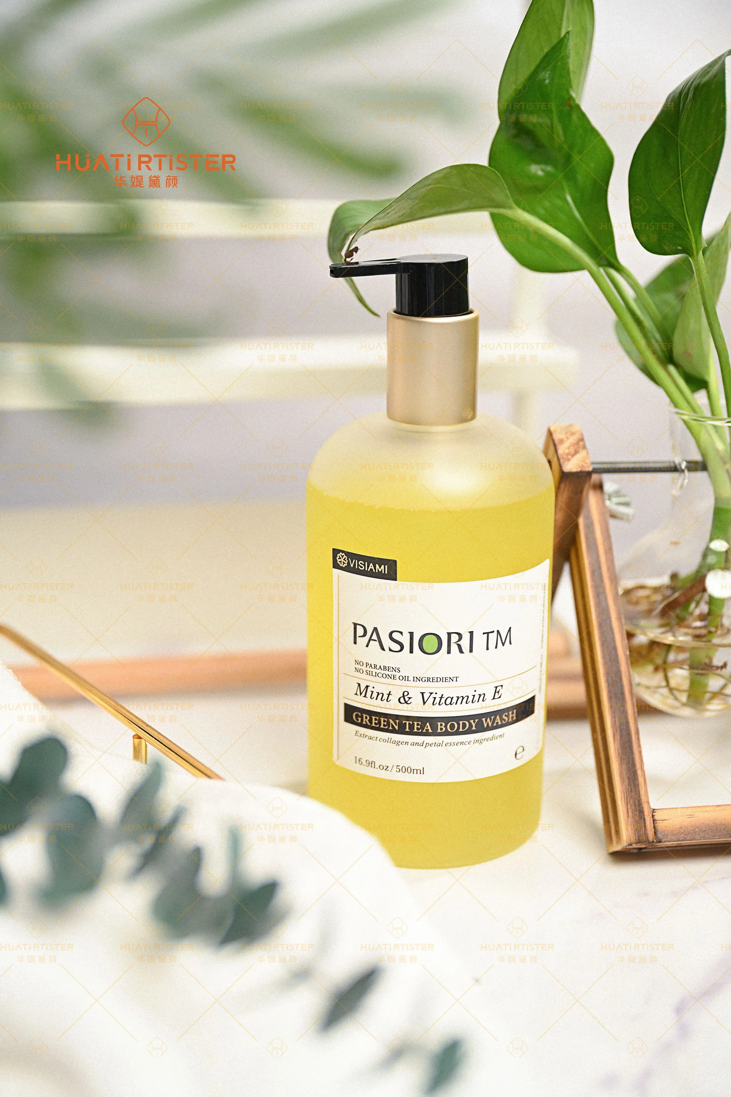 Huati Sifuli PASIORI all in one beauty dupe Natural Organic Body Wash Washing With  Refreshements Tea Tree Body Wash Shower Gel