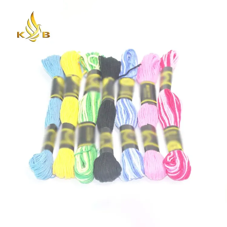 Kingeagle cross stitch thread 100% cotton threads hand embroidery thread