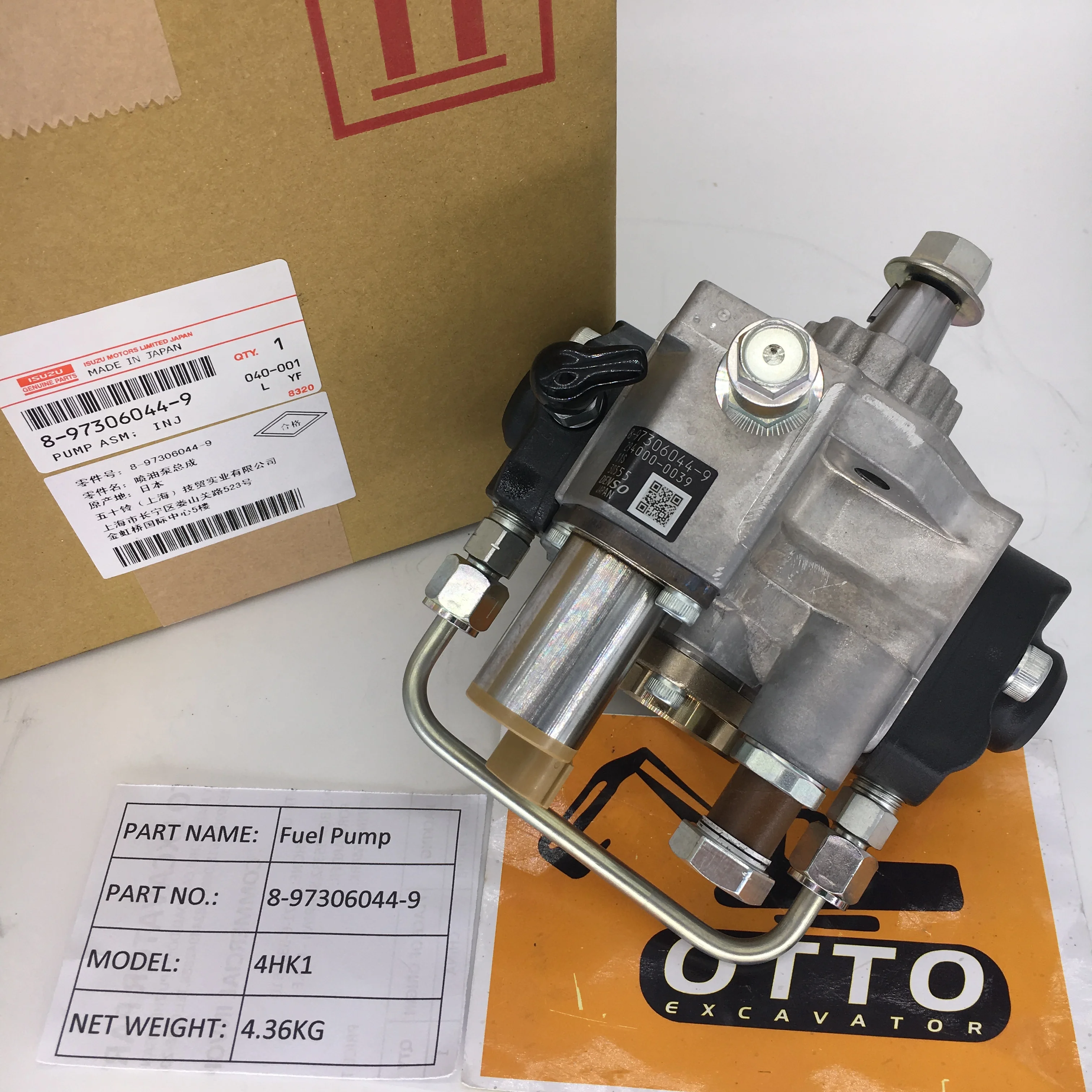 High Quality Japan Genuine 4HK Diesel Fuel Injection Pump Assembly 8973060449 294000-0039 ZX200-3 ZX240-3 SH200-5