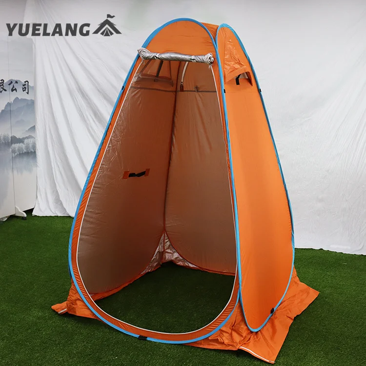 Portable Outdoor Folding Shower Tent for Camping Instant Pop up Privacy Shelter for Mobile Changing Room