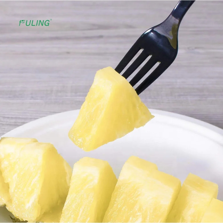 Take-out Disposable Black Tableware Knife Fork Spoon PP Plastic Toughness Cutlery Sets With Napkins