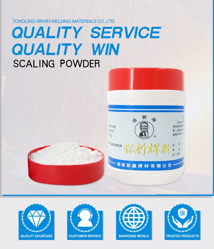 Good price of QJ101 silver brazing welding flux from Anhui Tongling Xinxin welding material