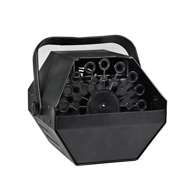 MITUSHOW Mini Silver Iron Bubble Blower Hot Selling 60W Portable Remote Control Bubble Machine For Party