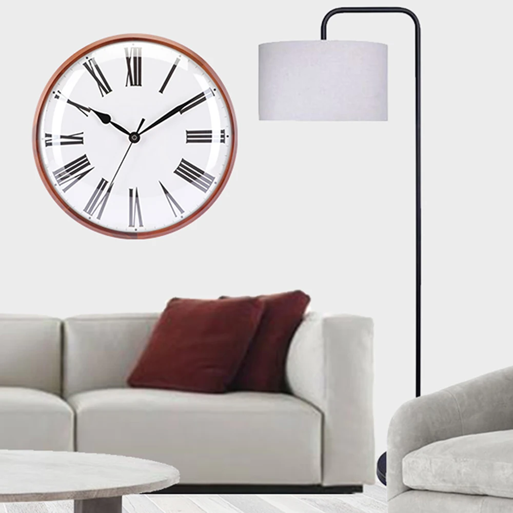 Factory manufacture various wholesale digital 12inch wood wall clock