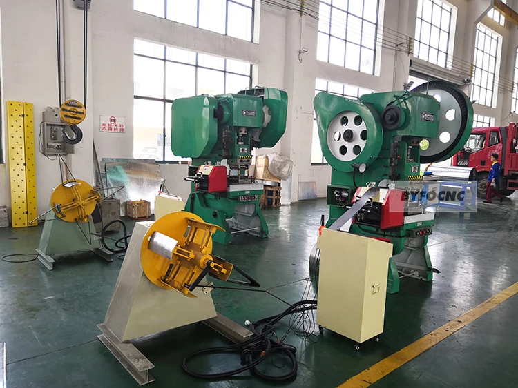 BYFO J23 80T High Speed Series C Type High Performance Power Press Feeder For Aluminum Iron Steel Punching line