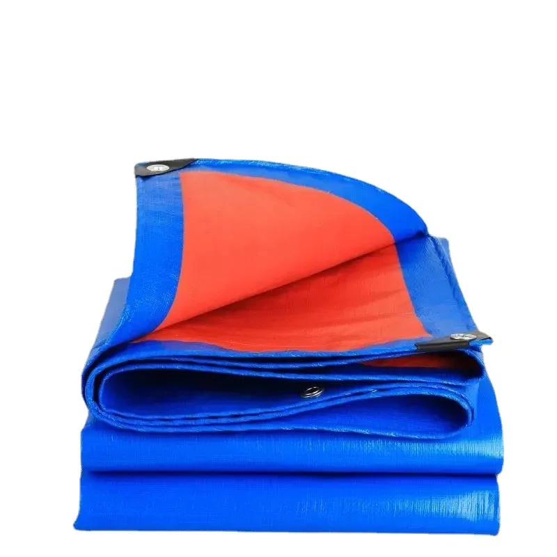 PE plastic waterproof polyethylene tarpaulin canvas wear-resistant poly tarp cargo yard south Korean rain cloth pe tarpaulin
