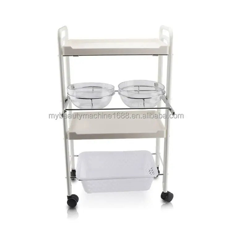 Best Sellers 2022 cabinet salon beauty rolling trolley cosmetology tray with bowl