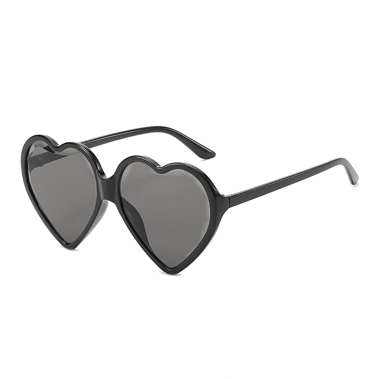 Oversized Designer Sunglasses  Party Love Heart Shape Trendy UV Sun glasses Women