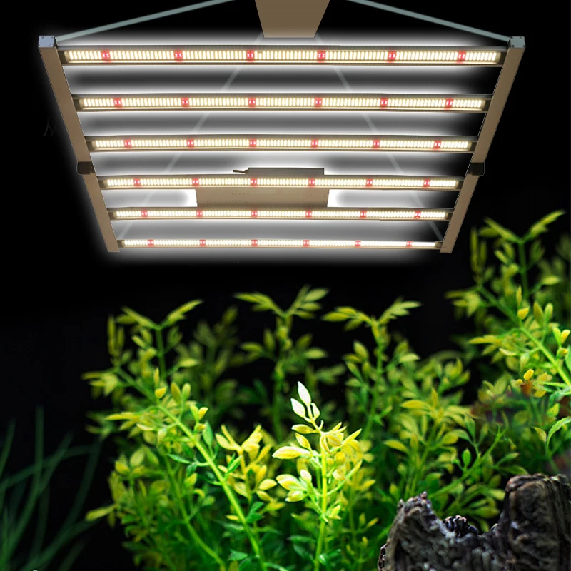 800W LED Spider Grow Light Dimmer Lm281b Lm301h Full Spectrum Plant Lamp For Indoor Greenhouse Hydroponics Plant Flower Seeding