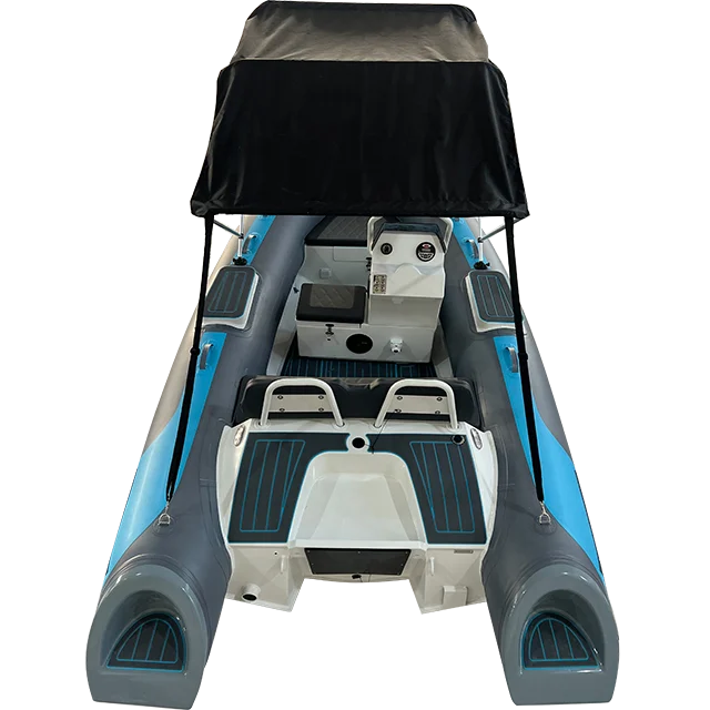 rib boat with motor boat rib hypalon inflatable aluminium hull rib boat