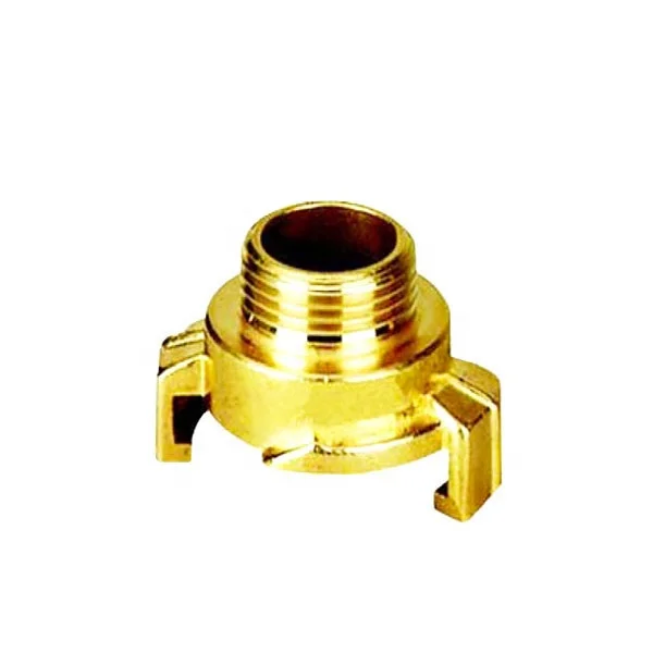 1/2inch 3/4inch Female piece jaw coupler garden brass lock claw coupling
