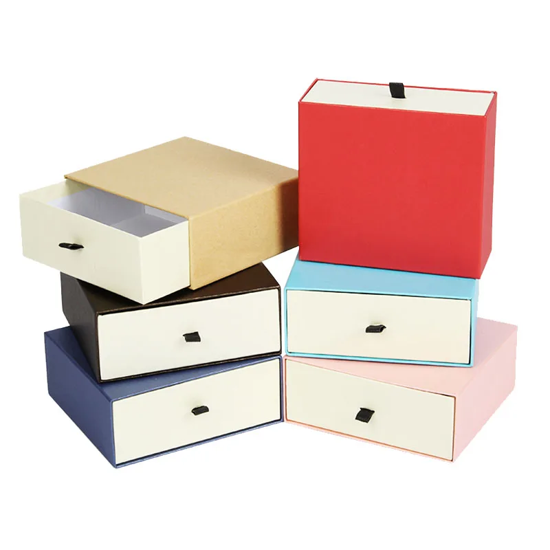 Paper Jewelry Box Cosmetic Paper Box Paper Storage Box