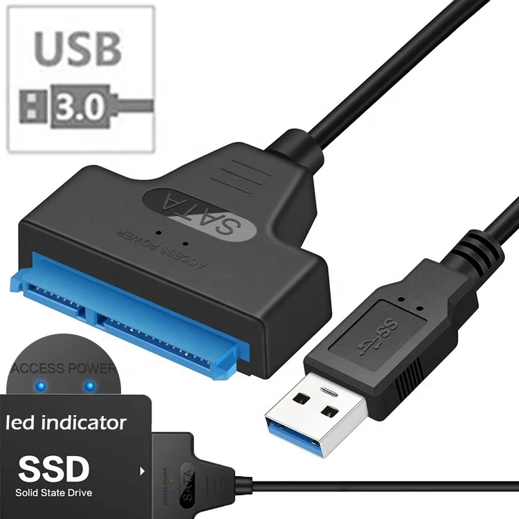  Бесплатный драйвер 5 Гбит/с 2 дюймов SSD HDD жесткий диск USB 3 0 на Sata