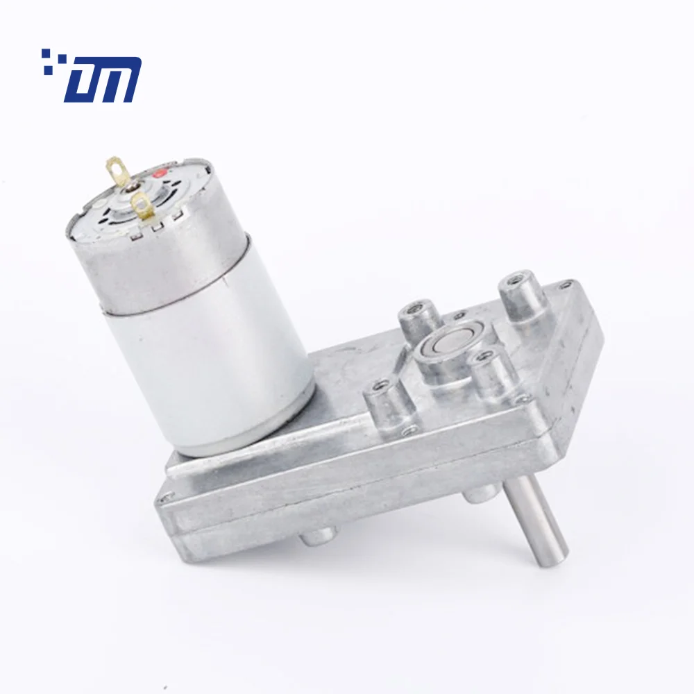 High Torque Gearbox Electric Motor double shaft 24v dc motor high torque low speed Flat gearbox Square gearbox reduction