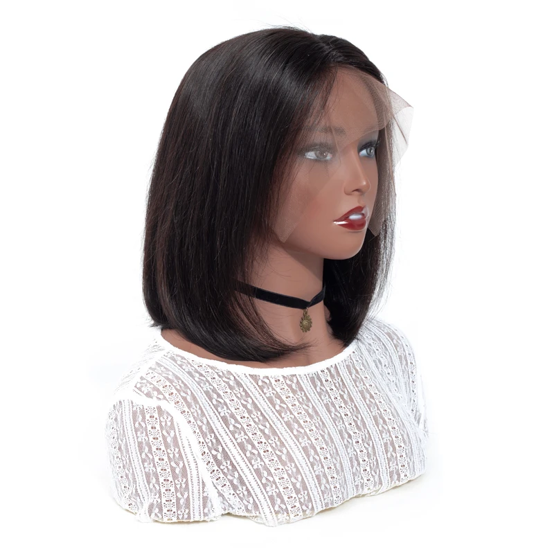 100% human hair blonde human hair full lace wig,how shine hair wig,ponytail lace front wig