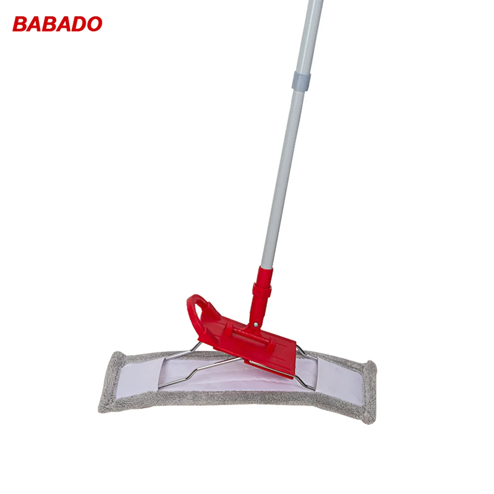 Брендовая Складная плоская Швабра из микрофибры BABADO