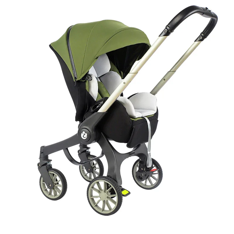 Coches Para Luxury Carriage Stroller Baby 4 In 1 Kinderwagen Foldable Baby Stroller Pram 4 In 1 With Car Seat