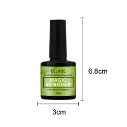 15ml Professional Nail Polish Remover Liquid Manicure Semi Permanentnail Gel Polish Remover Varnish Nail Supplies for Beauty