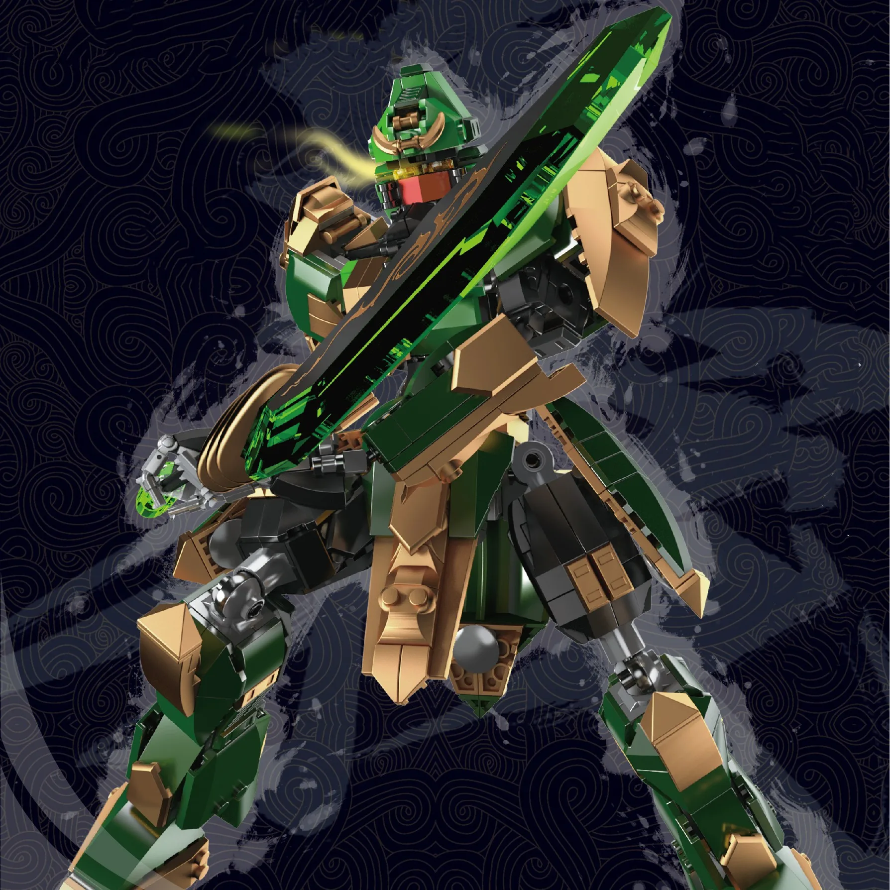 liangjun Mould King 93001-7 Romance of the Three Kingdoms building block Assembly Puzzle Toys Festival gifts