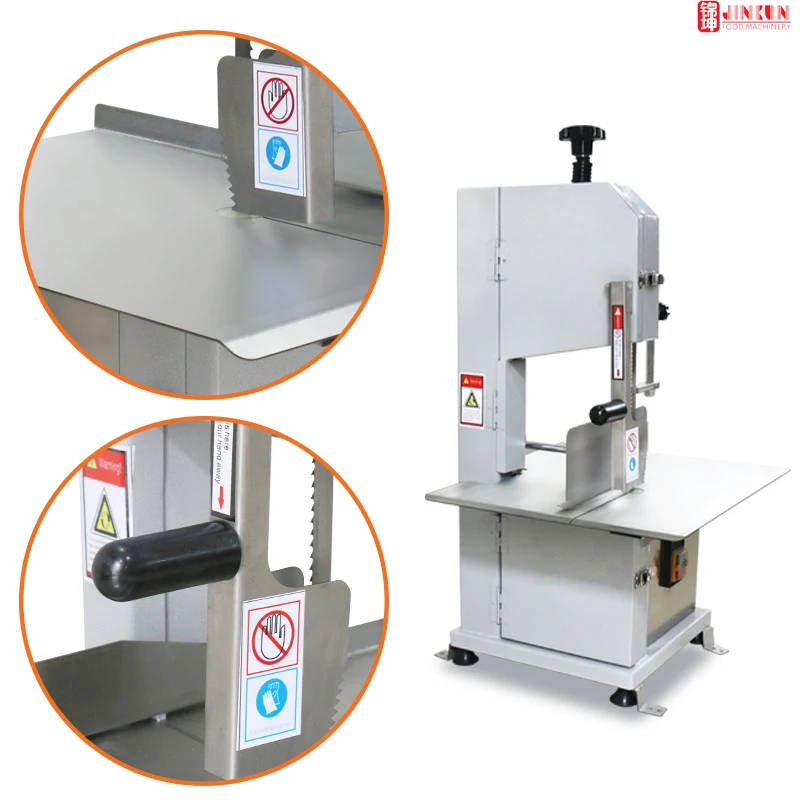 Commercial Electric Fast Bone Sawing Machine Frozen Meat Cutter Trotter/Ribs/Fish/Meat/Beef Essential Restaurants Durable Motor