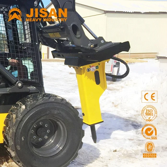 Construction Tools Mini Skid Steer Loader breaker hammerTool Kit Handy Hydraulic Multifunctional Bobcat Track Diesel Power