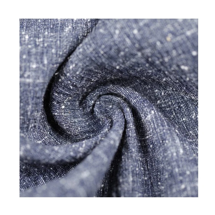  100% french linen fabric or blend plain yarn dye jacquard solid print