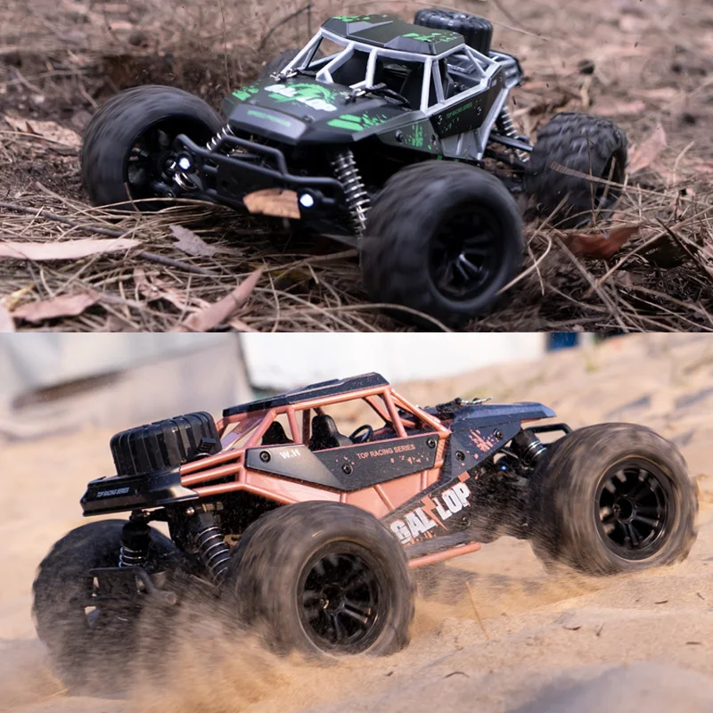 2.4G 4WD Drive Alloy Remote Control Car Toy Crawler 4x4 Rc Auto Climbing Off Road Radio Control Truck Rc Car