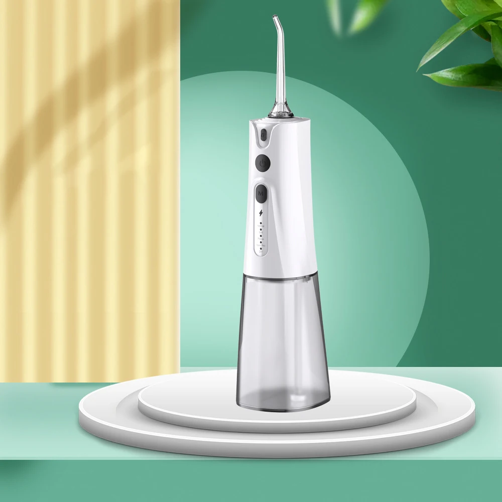 Portable Rechargeable Oral Irrigator Personal Care Electric Dental Water Jet Manual Power Source Cordless Dental Water Flosser