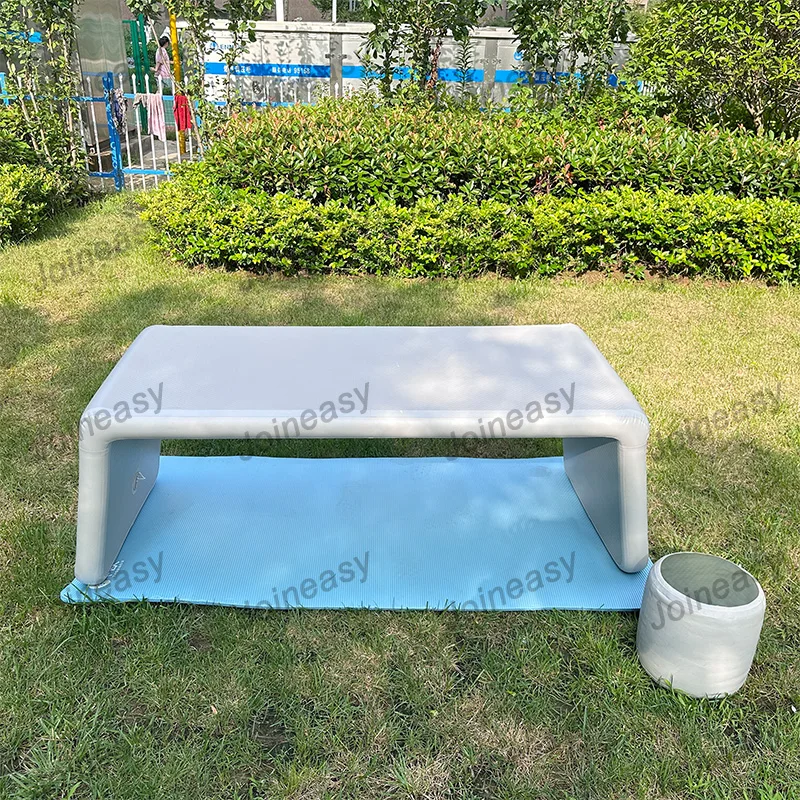 Outdoor Equipment Camping Accessories Factory Directly Portable Air Chair Air Desk Inflatable Sofa Furniture Set