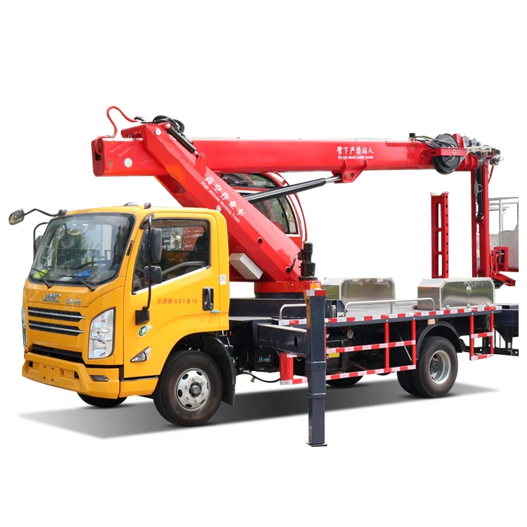 Подъемная платформа arms articulating boom lift work truck