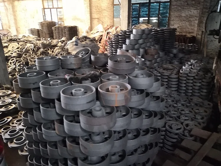 Factory Direct High Quality Aluminum Alloy long life Flat Belt Drive Pulley