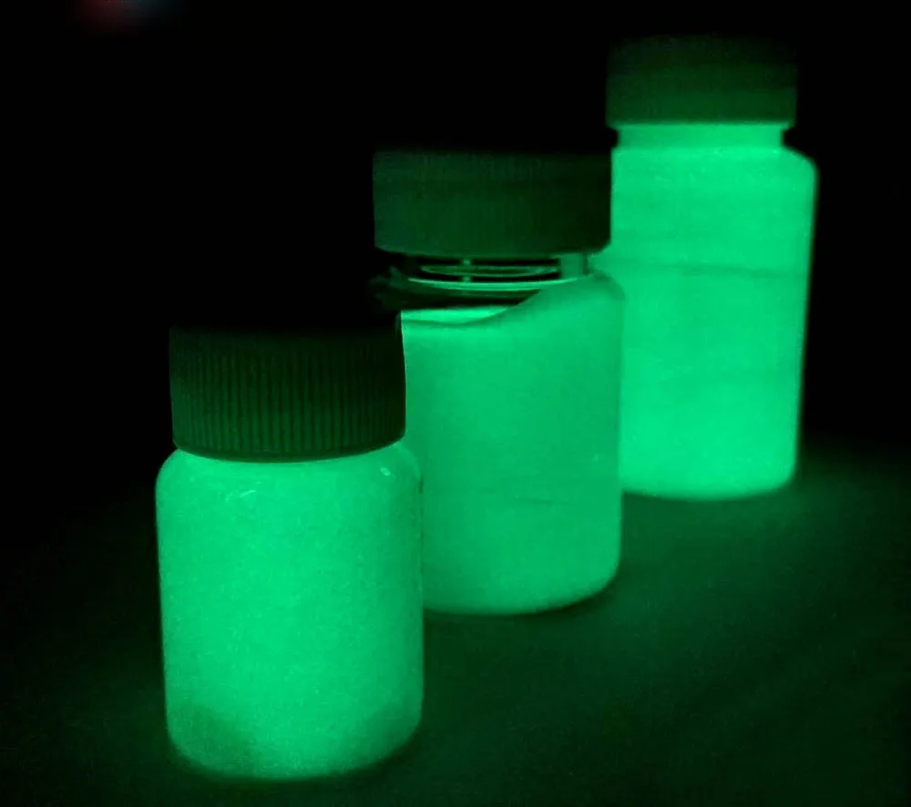 Профессиональный пигмент для краски, высокотехническое и долгое послесветящееся нанесение, пол и стена внутри или снаружи