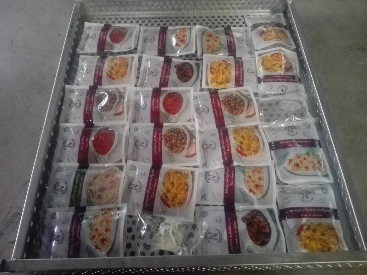 Horizontal High pressure steam food retort pouch autoclave