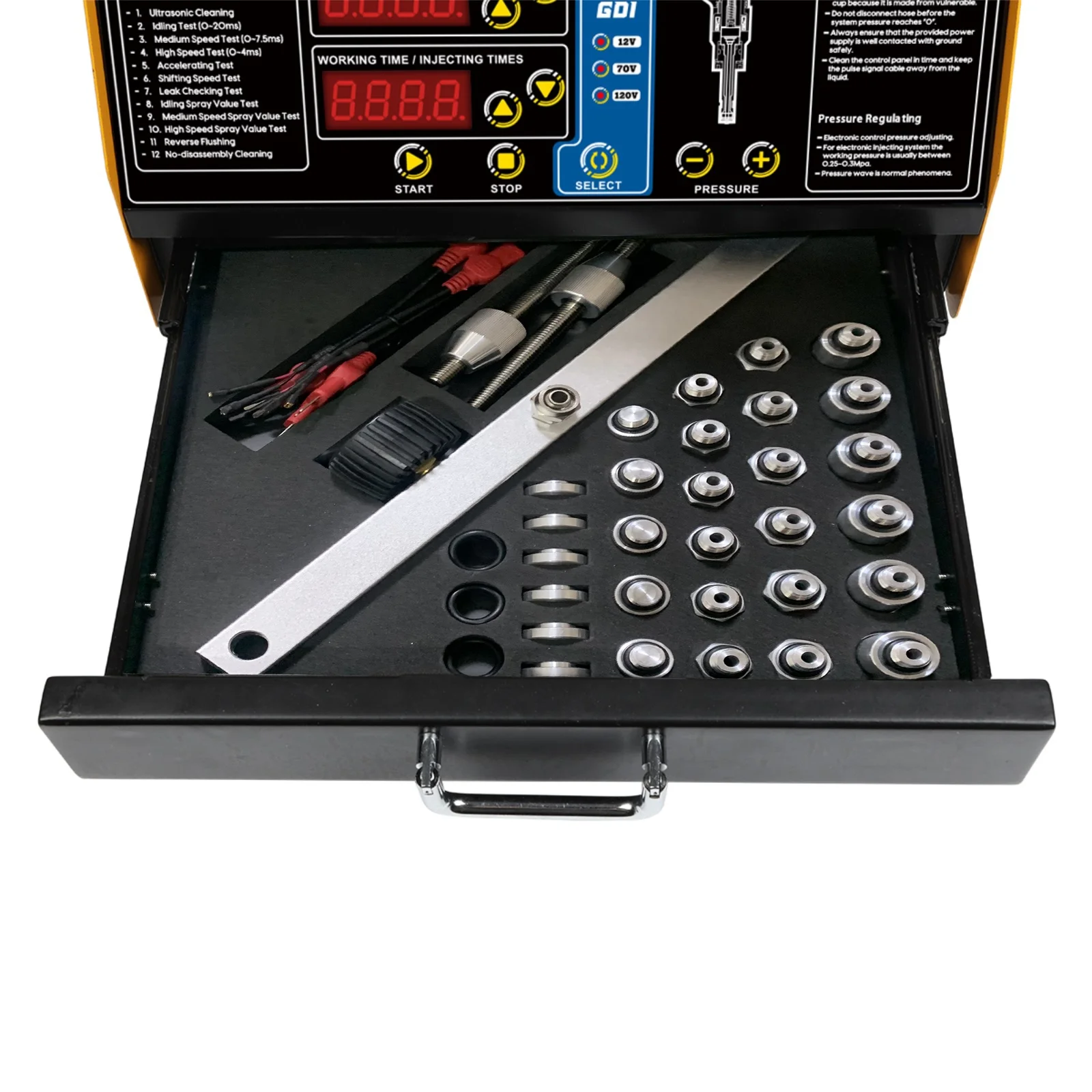 Best Selling  Autool CT400 Gdi Fsi Fuel Ultrasonic Injector Gasoline Tester And  Cleaner Machine