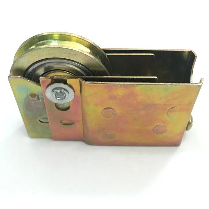 Bearing Nylon Pulley Wheels sliding window door accessories 20mm u groove R15 garruchas for aluminum window sliding fitting