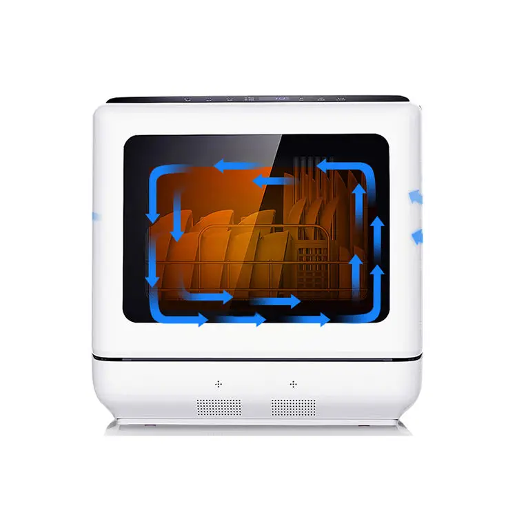 Automatic Smart Household Dishwasher Dish Washer Machine Mini Portable Table Dishwasher Independent for Home Use Kitchen