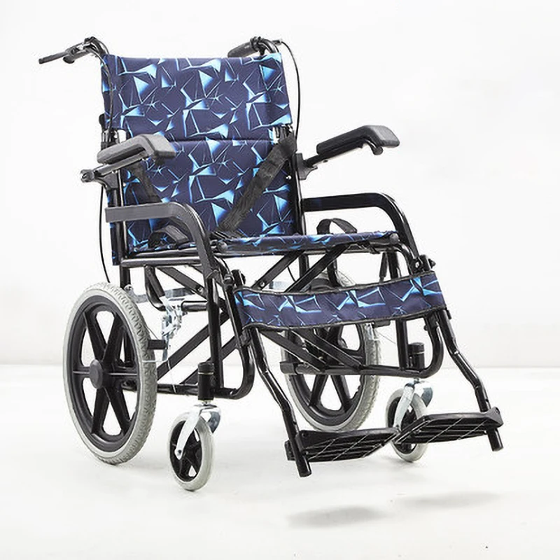 Factory price big size wheel foldable manual wheelchair for disabled