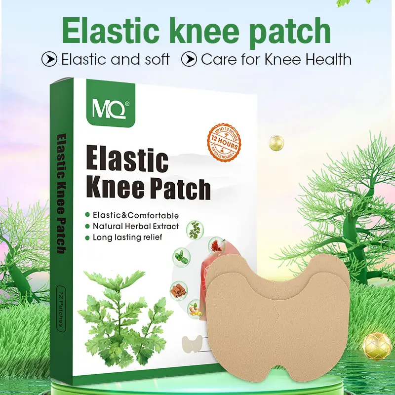 Elastic Chinese natural herbs for effective health care Elastic wormwood for rheumatoid arthritis knee patch