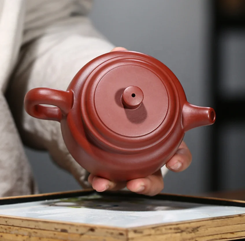 Christmas Gift Yixing Teapot Zisha Pots Dezhong Purple Clay Teapot Zisha Kettle