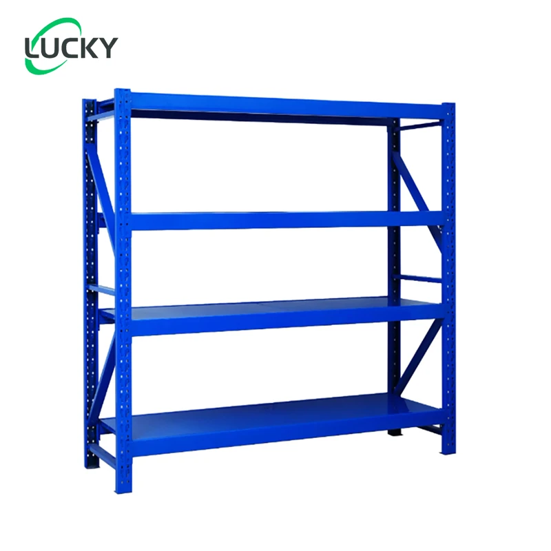 Leke adjustable storage shelf 4 layers 100-500 kg/layer Warehouse racking storage shelves & units