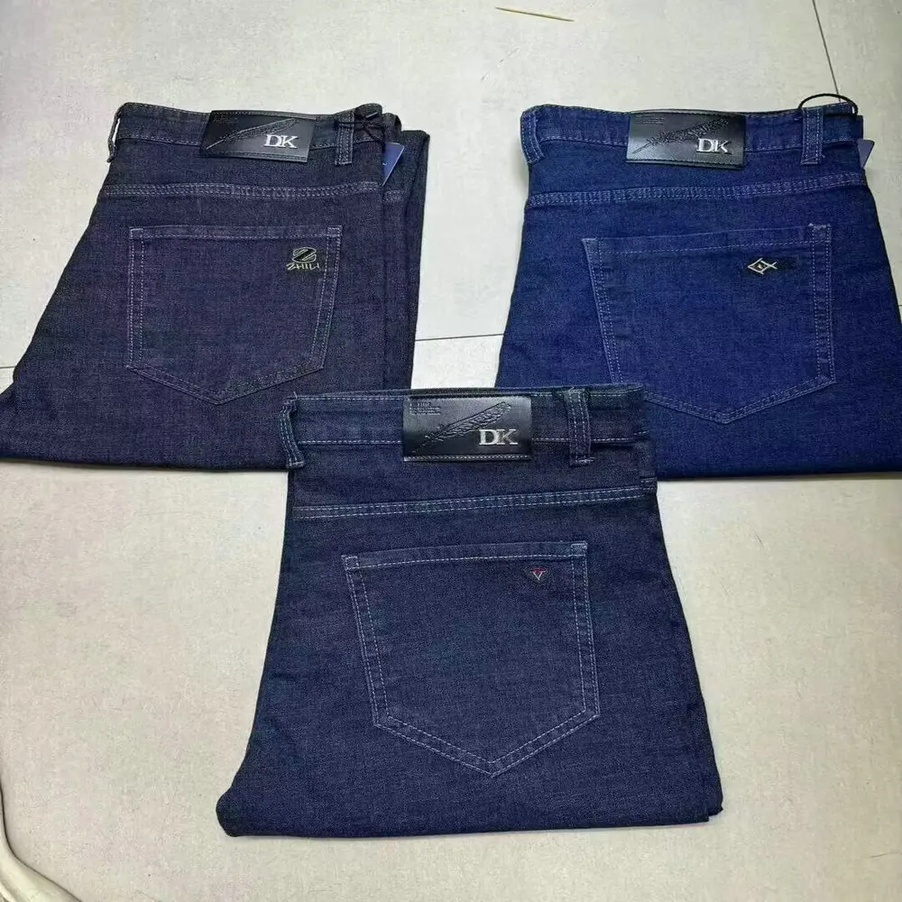 4.5 Dollar Model WQK018 Size 29-40 Wholesale Cotton Long Pants Plus Size Boyfriend Boys Skinny Cargo Custom Men Jeans Pants