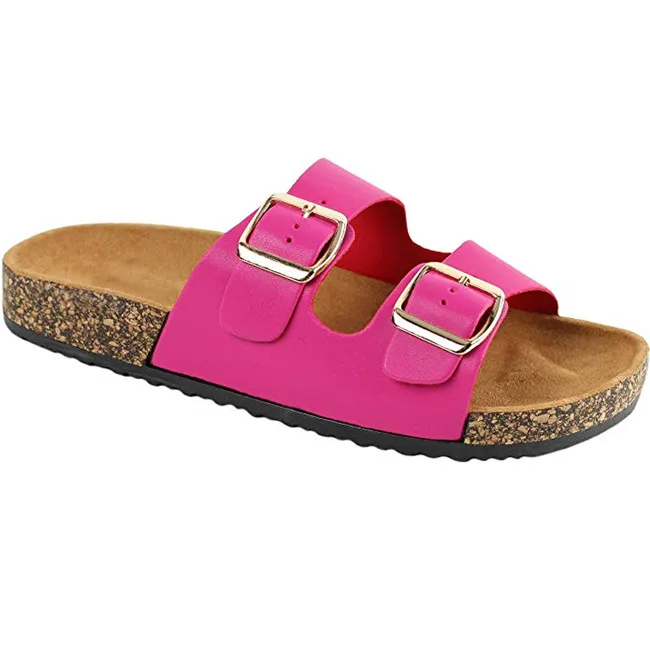 Leopard Unisex Fashion Beach House Fun Cheap Wholesale Press Eco Cork Slippers