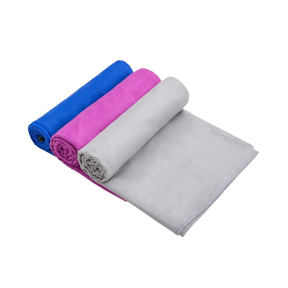 Dry Fast Custom Size Soft Feeling Light Weight Microfiber Towel Gym Sports Towel With Bag