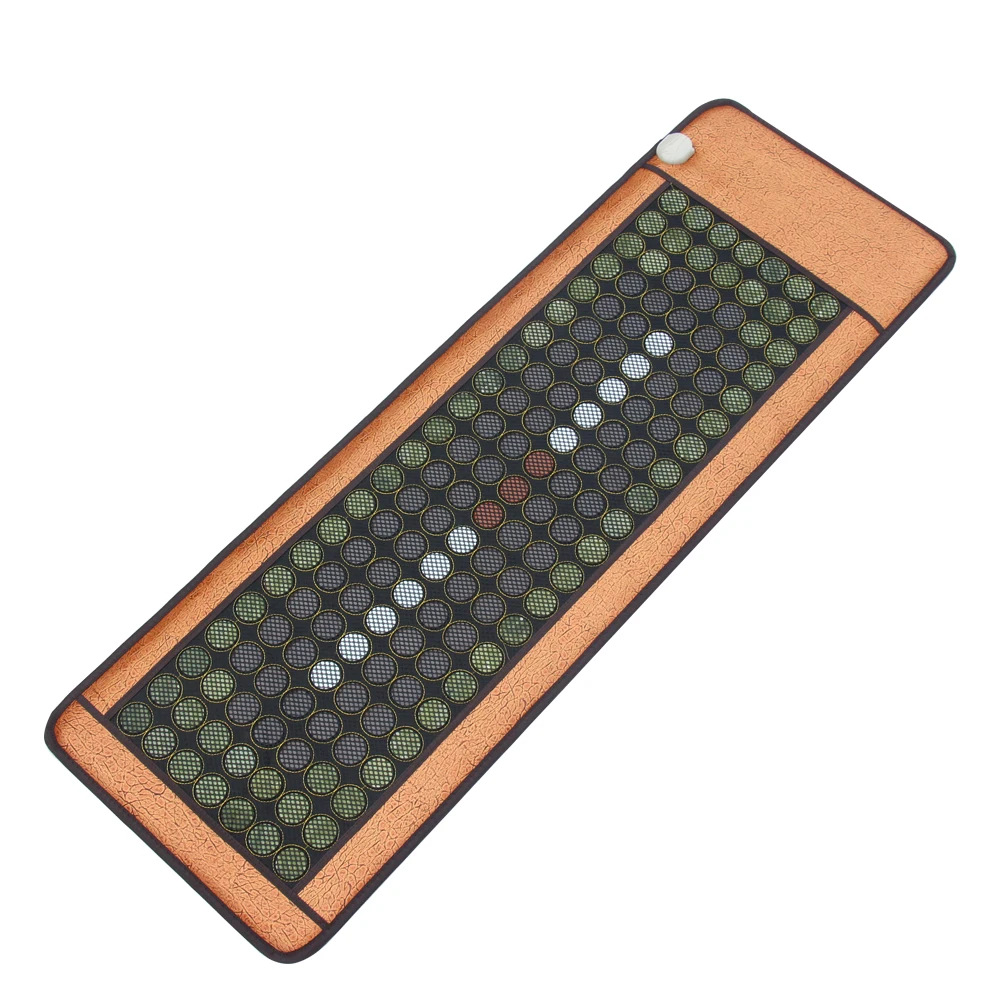 Турмалиновый германиевый Нефритовый камень фотонный матрас для сна хорошо нагревающийся Массажный коврик для кровати
