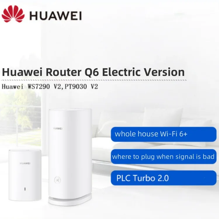 Huawei Q6 Sub-mother Router Electric Version Whole Home  Wireless 3000Mbps Poe Dual-band Smart 5g WiFi 6+ Router
