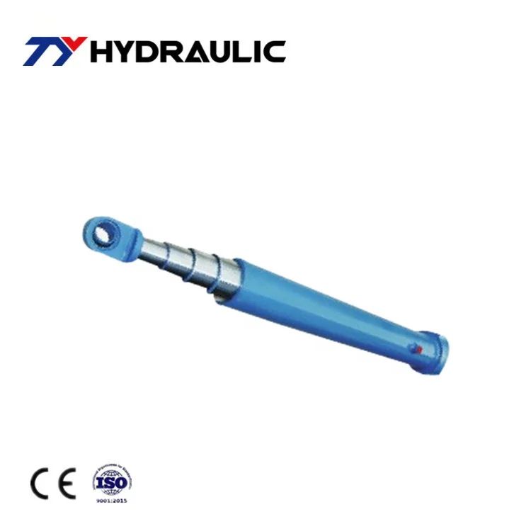 Custom Made 100 Ton 5 Stage Dump Truck Telescopic Hydraulic Cylinder
