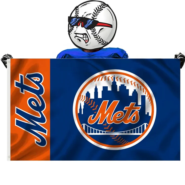 Wholesale 3x5ft Polyester Baseball Flags MLB Sport New York Yankees Flag Custom All MLB Team Flag