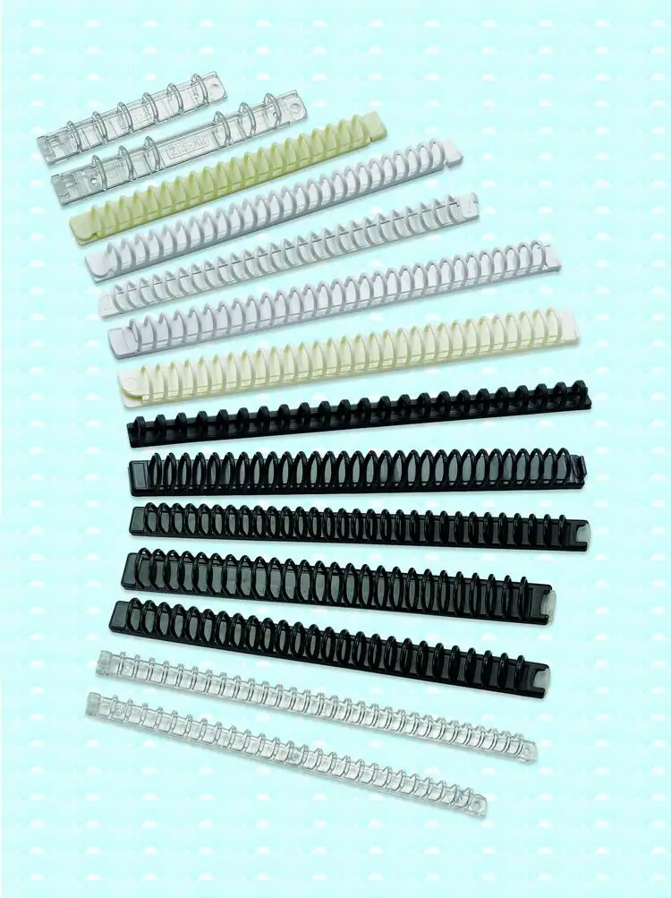 Hot Sale Plastic 6 Hole  Ring Binder Clips  Mechanism For File Notebook Organizer Planner
